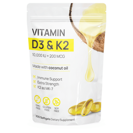 Vitamin D3 K2 Supplement Softgel